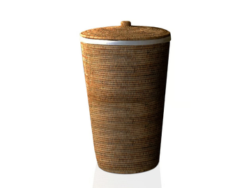 BASKET WB - Rattan laundry container by DECOR WALTHER - view 2